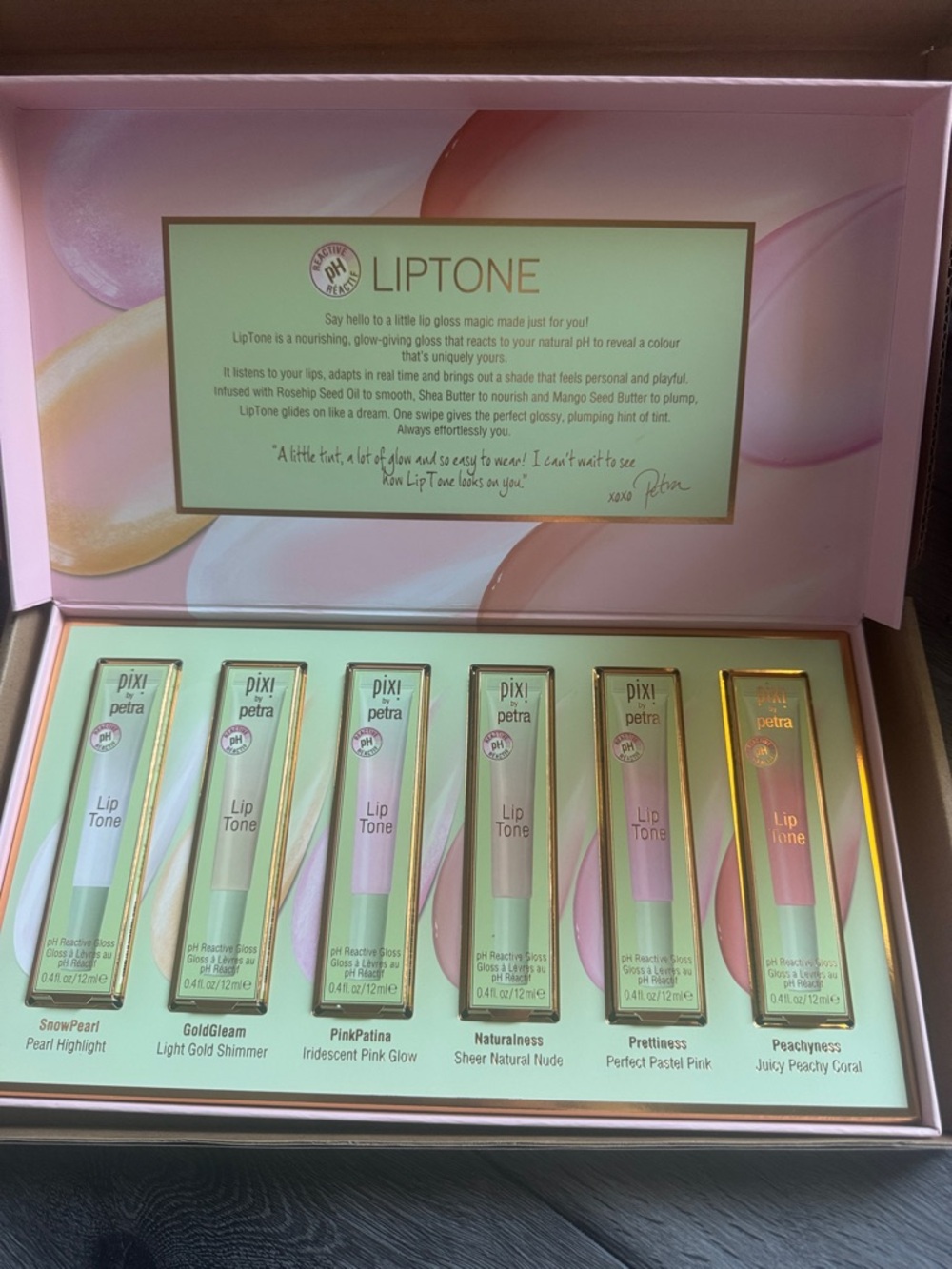 pixi Lip Tone Set – Multi-Pink Gloss Collection